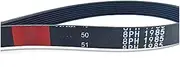 2 Pieces Belt 8PH1985 Dryer Belt Replacement, Compatible for LG, Washing Machine Accessories