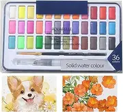 Water Paint Set - Watercolor Kit with Brush,Portable Travel Painting Activity, Palette Kit for Kids Adults Teens