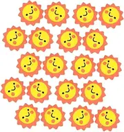 KALLORY 50pcs Cute Sunflower Erasers Mini Cartoon Pencil Top Erasers for Fun Classroom Supplies Gentle for Pencils for School Prizes