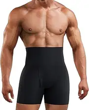 [MOLUTAN] Men’s Shapewear Tummy Control Shorts Slimming Body Shaper High Waist Compression Boxers Briefs