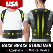 Adjustable Posture Corrector, Back Brace Belt for Women Men Support Straightener