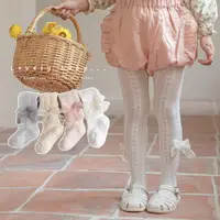 在飛比找ETMall東森購物網優惠-女寶寶公主夏季網眼兒童連褲襪