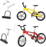 Kisangel 2 Sets Desktop Finger Bike of Lightweight Fidget Playthings for for Leisure and Cognitive Development