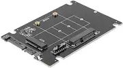 Simplecom SA207 mSATA + M.2 (NGFF) to SATA 2 in 1 Combo Adapter