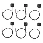 6Pc Momentary Momentary Push Button on Off 12V 24V Mount Button 3049