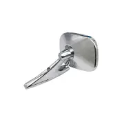 Pro-Kit 139mm Retro Door or Mudguard Mirror - Rectangle & Strong Cast Chrome