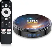 CHROX Android 13.0 TV Box, 4K/3D HD Tv Box S905X2 Quadcore 4GB RAM 64GB ROM 2.4G/5.0G Dual WiFi & BT 4.0, Smart Tv Box with LAN Ethernet 10/100M for Chat Movie Game Etc.,2gb+16gb