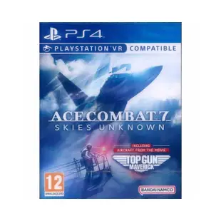 【SONY 索尼】PS4 空戰奇兵 7：未知天際 捍衛戰士：獨行俠 Ace Combat 7: Skies Unknown(英文歐版)