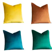 European Pillowcase Modern Decorative Velvet Cushion Cover