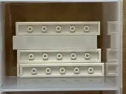 LEGO Parts - White Tile 1 x 6 - No 6636 - QTY 5