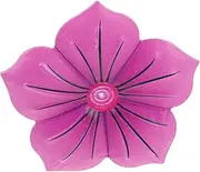 Beatifufu Rustic Iron Flower Wall Decor Elegant Metal Flower Artwork for Indoor Outdoor Versatile Home Decor Accessory