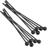 ERINGOGO 10pcs Boys and Girls Xylophone Drumsticks Musical Instrument Mallets Safe Comfortable Plastic Drum Hammers for Early Music Learning