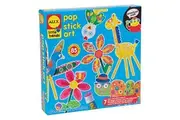 ALEX Toys Little Hands Pop Stick Art Craft Kit, Create Cute Animal and Flower Puppets, Allows Children to be Creative and Use their Imagination, For Ages 3 and up