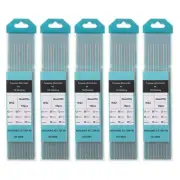50pcs TIG Welding Tungsten Electrodes 1/16" x 7" WS2, Cyan