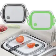 Collapsible Washing Up Bowl Foldable Chopping Cutting Board Kitchen Lightweight