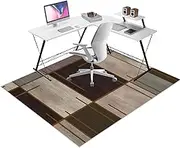 Heavy Duty Desk Chair Mat for Carpeted and Hardwood Floors Non Slip Gaming Chair Mat for Hardwood Floors Floor Protector Mat for Home and Office 180 x 230 cm