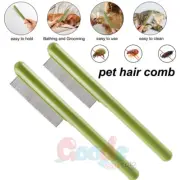 Pet Flea Comb Non-Slip Handle, Flea and Tick Comb for Dogs & Cats, Fine Tooth