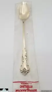 Reed & Barton Savannah Sterling Silver Ice Teaspoon 7.5" *BRAND NEW*