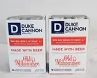 Pack of 2 Duke Cannon Old Milwaukee Big ass Brick of Soap Made W/Beer 4.5 Oz New