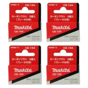 Makita 194986-9 CB154 Carbon Brush Set 4PK for 5007NB LS1013 LS1212 2708 2703