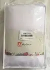 New Melodieux 2 Panels Linen Look White Semi Sheer Curtains 52x96 Inches