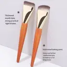 Soft Foundation Brush Smooth Makeup Brushes Portable Flat Contour Brush Women