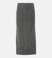 [Etro] Etro Wool-blend pencil skirt AU 6 grey
