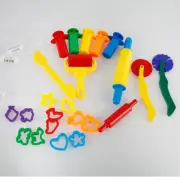 23x Dough Tools Extrusion Play Set Mold Kids Toys Modelling Clay Extrusion AUSㄨ