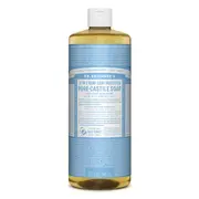 Dr.Bronner'S Pure-Castile Soap Liquid (Hemp 18-In-1) Baby Unscented 946ml