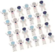 Veemoon 48pcs Cute Astronaut Erasers for Fun Outer Space Themed School Supplies Safe TPR Material for Classroom Rewards Party Favors Engaging Mini Kawaii Erasers Types Mixed