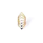 Chevron Ear Cuffs Cartilage Earrings 14K Gold Plated Modern Ear Cuff no pierce