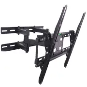 TV Wall Mount Full Motion Bracket 32-55" Tilt Swivel Dual Arm VESA for Gaming