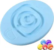 Children Snail Balance Board,Kid Rocking Snail Balance Seesaw Board with 5 Balls,30°PE Egg Shape Smooth Developmental Training 11.8x14.2in Wobble Board for Kids