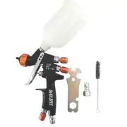 DeVilbiss MINI Car Spray Gun SRi Pro 1.2mm Gravity Feed HVLP Paint Sprayer Balck
