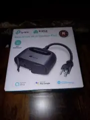 TP-LINK Outdoor Smart Plug - Black (KP400P2)