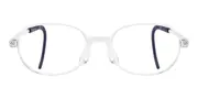 Polaroid PLD D843 Kids 900 Kids' Glasses Clear Size 46 - Private Health Rebate - Blue Light Block Available