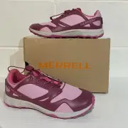 NEW Merrell Women/Girl Altalight Low WP Outdoor Trail Hiking Shoe 7W Brick/Pink