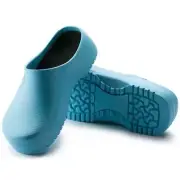 BIRKENSTOCK SUPER-BIRKI CIEL LIGHT BLUE OCCUPATIONAL CLOGS SKY BLUE POLYURETHANE
