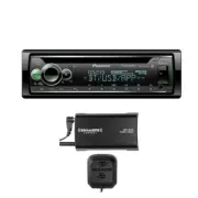 Pioneer DEH-S7200BHS Single DIN CD Receiver with Bluetooth + SiriusXM SXV300v1