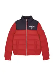 Moncler Kids Joe Quilted Shell Jacket, Jacket, Kids Jacket - Red 12 years