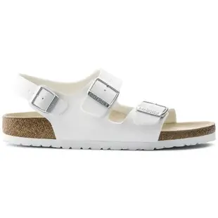 【BIRKENSTOCK】德國 勃肯足跡舒適鞋 Milano 白色