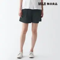 在飛比找momo購物網優惠-【MUJI 無印良品】女聚酯纖維彈性透氣泡泡紗短褲(共4色)