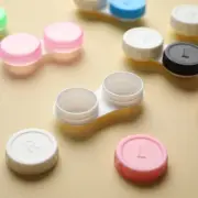 10Pcs Contact Lens L+R Cases Storage Holder Soaking Container Travel Accessar.MC