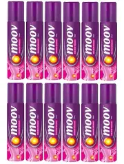 12 Bottles x 50g each MOOV Spray- Relieves Muscle Pain- Ayurvedic Pain Relieve