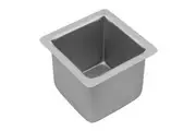 Anodised Square Deep Cake Pan (Silver) - 10x10cm