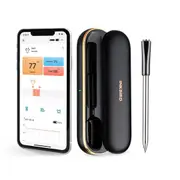 Wireless BBQ Thermometer Bluetooth Food Probe Meat Grilling INT-11P-B
