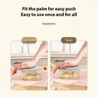 Food Chopper Manual Garlic Mincer Onion Vegetable Chopper Easy To Clean Ha 6 AU