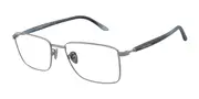 Giorgio Armani AR5150 3003 Men's Glasses Gunmetal Size 55 - Private Health Rebate - Blue Light Block Available