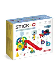 [STICK-O by Magformers Australia] First Magnetic Toy for Toddlers 60Piece Set