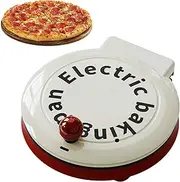 Electric Pizza Oven. 1000w Electric Pizza Oven Maker, Perfect Crepe, Pancake and Omelette Maker Non Stick Fast Heating Multicooker. for Home Kitchen, Personal Pizzas, Pancakes, Crepes, Omelettes